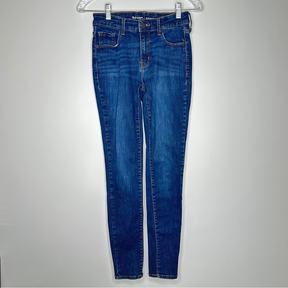 Old‎ Navy Rockstar Mid-Rise Skinny Jeans 4 Regular